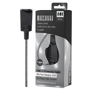 Cavo <b>USB</b> 2.0 <b>Extension</b> Black 1,5m 00200619 - Product Image 2