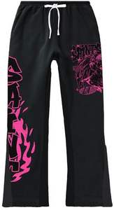 ชุดเซ็ตสตรีทแวร์แบบยูนิเซ็กซ์ เสื้อพูลโอเวอร์และกางเกงจ็อกเกอร์ขาบานทรงหลวม ลวดลายฟอกสีสไตล์วินเทจ - Product Image 3