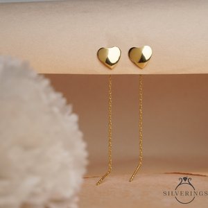 NOVAMART Fine Silverings 925 Sterling <b>Silver</b> <b>Drop</b> <b>Earrings</b> Beauty in Style with Pearl and Diamond Rose Gold Hook for Parties Gif - Product Image 2