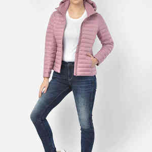 Chaqueta de Invierno 2025 Transpirable, Nueva, Acolchada con Algodón, con Capucha, para Mujer, Abrigo Cálido y Delgado - Product Image 6