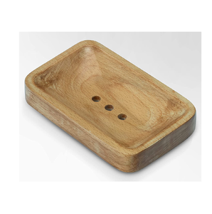 Porte-savon en bois naturel fait main accessoires de salle de bain porte-savon avec base porte-savon de bain - Product Image 4