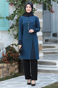 Satin Fabric Dubai Abaya Short Turkey Causal Formal Modest Clothing Abaya <b>Women</b> <b>Muslim</b> <b>Dress</b> Casual Modern Short Abaya - Product Image 4