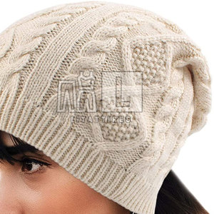 Hot Selling 100% Wool Made Knitting Beanies Hat For Unisex Best Selling Jacquard Beanies Hat - Product Image 6