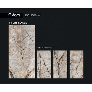 <b>Tri</b> Lite Classic 800x1600mm Nano White Marble Porcelain Tiles for Showroom Floors - Product Image 2