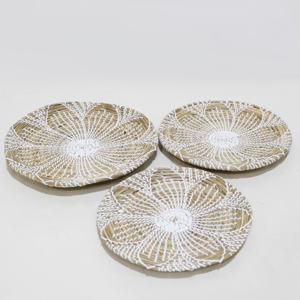 Cesta de pared colgante hecha a mano, jacinto de agua de algas marinas para decoración Natural del Hogar - Product Image 2