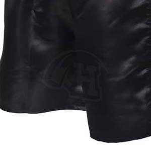 Factory Wholesale 100% Cotton Plain <b>Stretchy</b> MMA Boxing Shorts Good Quality Solid Pattern Type Fight Shorts - Product Image 5