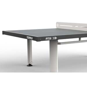 Table de ping-pong fixe d'extérieur Iconic Terra par Stag, table de ping-pong moderne en MDF, mobile et pliable pour l'intérieur - Product Image 6