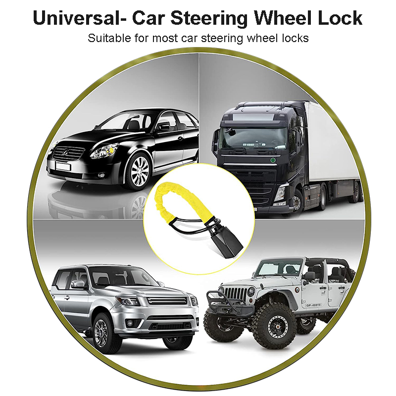 Universal Car Steering Wheel Lock Anti-Theft Device - MERAK MK-L01