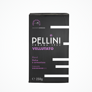 Pellini Vellutato Premium Mélange d'Espresso Italien Torréfié Arabica & Robusta 250g - Product Image 2