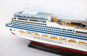 Gia Nhien Fabricant Conception personnalisée quantité minimale de commande bas Costa Fortuna MODÈLE DE BATEAU EN BOIS-MODÈLE DE BATEAU EN BOIS DE HAUTE QUALITÉ Fait à la main - Product Image 2