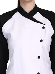 Uniforme culinario profesional Unisex, nueva chaqueta de abrigo de Chef con mangas 3/4 para cocina casera y restaurante, Bar, Hotel, uso culinario - Product Image 3