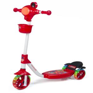 High Quality PU 3 Silicone LED Light Wheels Kick <b>Scooter</b> Adjustable Baby Kids Foot Brake Plastic Wholesale Cheap Kick <b>Scooter</b> - Product Image 4