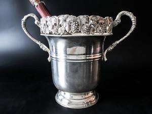 Traditional Edge Design <b>Silver</b> <b>Ice</b> <b>Bucket</b> For Gifting Events Parties Weddings Elegant Drink Chiller Home Barware Serving Use - Product Image 5