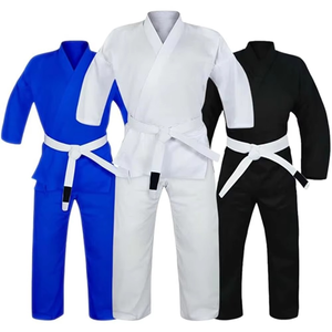 Kimono de Jiu-Jitsu sur mesure, uniforme d'arts martiaux brésiliens, couleur personnalisée, 100% coton, pour hommes. - Product Image 1