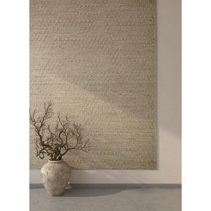 พรมปูพื้นลายทางสีเบจน้ำตาล Nomadic Threads รุ่น Pdjt-714 ทำจากปอกระเจาแบบทอแบน เหมาะสำหรับใช้ในบ้าน ห้องนอน ห้องนั่งเล่น และทางเดิน - Product Image 6