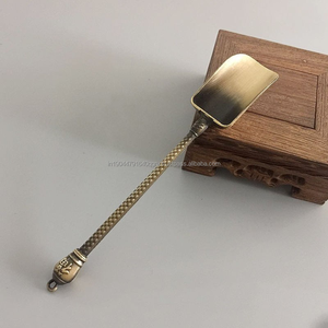 ร้อนขายโบราณด้ามยาวพลั่วออกแบบโลหะน้ําตาลช้อนชากาแฟ - Product Image 2