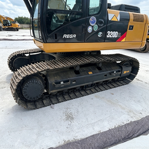 Excavadora Caterpillar 320D2L usada en buen estado, original de Japón, excavadora de cadenas de 20 toneladas para construcción y minería. - Product Image 3