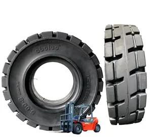 Aboluo Solid Tire 5.00-8 For Forklift Wheel For Forklift Hot Selling Bearing Strength Using For Forklift Iso High Quality Tire