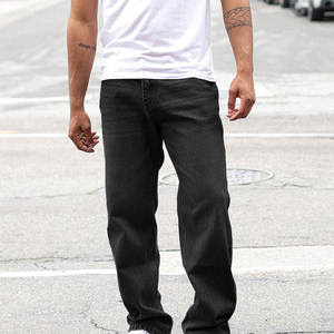 Pantalon en jean surdimensionné pour homme de la plus haute qualité à bas prix avec couleur personnalisée, prix raisonnable, utilisation adulte, pantalon en jean surdimensionné pour homme - Product Image 4