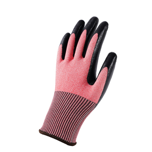 Nuevo tipo de guantes de trabajo de tela de algodón FR resistentes al fuego, buen agarre, guantes de seguridad para combatir incendios, protección antideslizante para las manos - Product Image 3