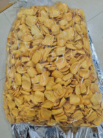 Chips de Jackfruit Vietnamiennes de Haute Qualité Séchées Sous Vide, Préservation Naturelle de la Douceur, Snack Croustillant en Vrac
