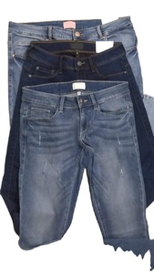 กางเกงยีนส์ลําลองแฟชั่นสตรีผ้าฝ้ายพร้อมล้างทําลายราคาขายส่งจากกางเกงแฟชั่นสตรีบังคลาเทศสําหรับผู้หญิง - Product Image 3