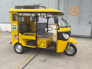 Nuevo Tuk-Tuk de tres ruedas a gasolina, triciclo de pasajeros abierto de 150cc y seis plazas, disponible en stock. - Product Image 5