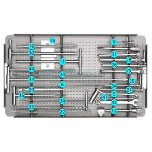 Juego de instrumentos de enclavamiento ortopédico para tibia y fémur, el mejor precio, juegos de instrumentos de enclavamiento para tibia y fémur - Product Image 5