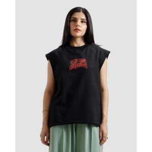 เสื้อกล้ามออกกำลังกายผู้ชาย ผ้าฝ้าย 100% สำหรับเพาะกาย ไซส์ XL รุ่น Take Risk Chase พร้อมฮู้ด ระบายอากาศได้ดี ลายเรียบ - Product Image 4