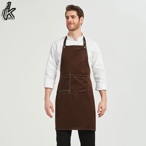 Delantal de cocina ajustable de gran oferta, LONA DE 3 bolsillos y tela de algodón personalizado con dos bolsillos, venta directa al por mayor - Product Image 2