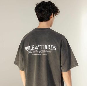 เสื้อยืดผู้ชายโอเวอร์ไซซ์ไหล่ปล่อยปล่อยเสื้อใหญ่ผ้าฝ้าย220กรัมแนวสตรีทแวร์ออกแบบได้ตามต้องการ - Product Image 6