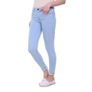 Manufacturers Custom Few <b>Stretch</b> Basic Straight <b>Denim</b> Breathable Jeans Fashion Women Streetwear Jeans Comfortable OEM Service - Product Image 2