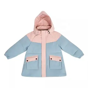 Оптовая продажа, зимнее детское плотное пальто, детская куртка для мальчиков, пуховые теплые пальто с капюшоном