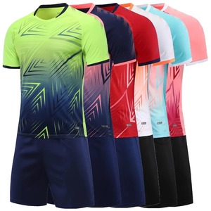Maillot de football nouveau 2024 chemises de Football survêtements enfants hommes maillot de Football ensembles garçons enfants uniformes équipe vêtements de sport vierges - Product Image 1