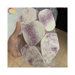 Cubos de taro congelados IQF: Tarro congelado IQF envasado a granel, en cubos para facilitar la porción en catering y servicios de alimentación. - Product Image 5