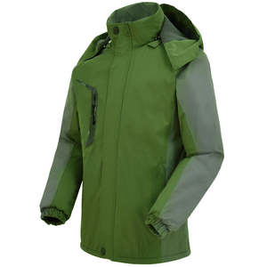 OEM Winter Windproof Warm Outdoor Thicker Breathable <b>Waterproof</b> Soft Shell Casual Hooded Men's <b>Padded</b> Coat Soft Shell <b>Jacket</b> - Product Image 3