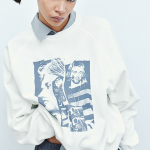 Mejor calidad nueva llegada servicio OEM personalizado colorido algodón poliéster sublimación polar pulóver mujeres sudaderas - Product Image 3