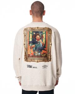 Servicio OEM personalizado de gran tamaño de algodón pesado de los hombres de tela personalizada Premium logotipo personalizado sudadera oferta al por mayor tendencia 2024 calidad - Product Image 3