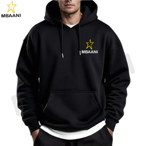 Sweat-shirts confortables pour hommes, doublés en polaire, avec poche kangourou - Product Image 1