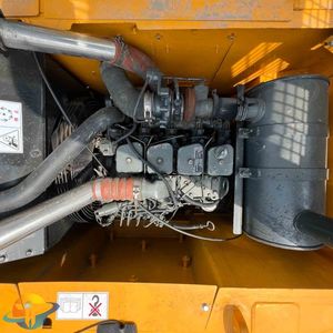 Mini-excavatrice Hyundai R150W-7 d'occasion de haute qualité, roues, prix bas, vente flash, moteur Cummins Doosan, option d'occasion disponible - Product Image 1