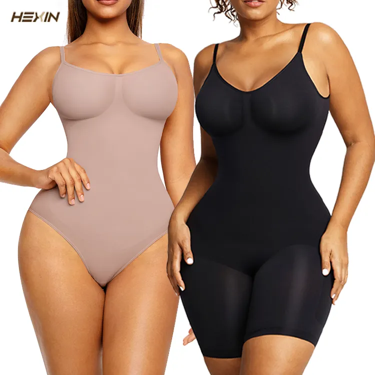 Venta al por mayor personalizado de una pieza Femme delgado cuerpo completo Shaper Control de barriga Fajas sin costuras Body para las mujeres