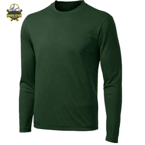 Service OEM Haute Qualité Personnalisé 180Gsm T-shirt à Manches Longues pour Hommes avec Design Personnalisé Top T-shirt pour Hommes - Product Image 3