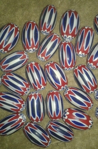 Cuentas de cristal de Murano hechas a mano, joyería de mezcla elegante personalizable, precio bajo, listas para enviar, cuentas sueltas, cuentas de Chevron - Product Image 5