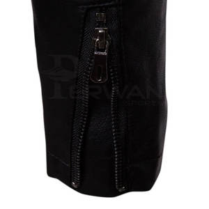 Veste d'hiver en cuir véritable Automne Hiver Veste en cuir pour hommes Meilleure qualité Veste en cuir pour hommes - Product Image 6