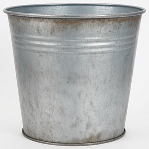 Vintage <b>Galvanised</b> <b>Planter</b> Designed With Classic Texture Ideal For Elegant Garden Decoration And Holiday Home Styling - Product Image 6