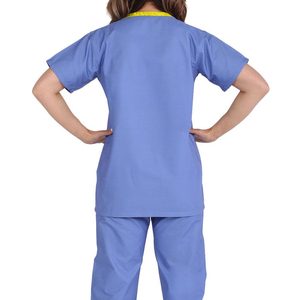 Uniformes de enfermera médica para mujer de nuevo diseño para venta en línea/trajes personalizados al por mayor uniformes de hospital transpirables - Product Image 3