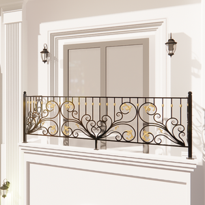 Mejore la estética de su hogar con elegantes diseños de balcón de hierro forjado, artesanía de lujo y belleza atemporal - Product Image 3