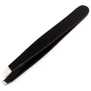 Outil professionnel de pince à épiler à sourcils en acier inoxydable à pointe inclinée pour la beauté et la formation permanente au maquillage - Product Image 2