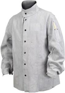 Veste de soudage de haute qualité en cuir fendu Veste de soudage Fabricant de veste de sécurité pour soudeur de qualité supérieure au Pakistan - Product Image 5