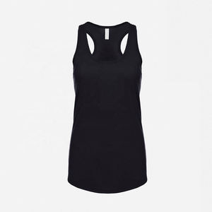 Camiseta sin mangas de talla grande para mujer, camiseta sin mangas de moda para temporada de verano de calidad superior/algodón/fibra de bambú, calidad Premium - Product Image 3